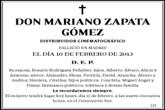 Mariano Zapata Gómez